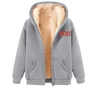 Sweat à capuche décontracté pour femme - Joli costume d'Halloween pelucheux avec capuche - Vêtements pour tours ou friandises - Tendance - Graphique athlétique - Fermeture éclair - Style gothique