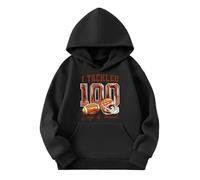 Sweat à capuche décontracté pour garçons, coupe ample, fermeture éclair intégrale et poche kangourou, tissu doux et respirant, idéal pour les jeux actifs et le quotidien des enfants de 18 mois à 4