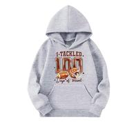 Sweat à capuche décontracté pour garçons, coupe ample, fermeture éclair intégrale et poche kangourou, tissu doux et respirant, idéal pour les jeux actifs et le quotidien des enfants de 18 mois à 4