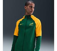 Sweat à capuche d'entraînement de rugby à zip Nike Springboks pour homme Gorge Green/University Gold/University Gold S