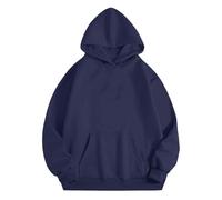 Sweat à capuche d'Halloween pour femme avec poches « Not In The Mood » - Manches longues - Sweat à capuche pour adulte - Costumes 2025 - Tenues pour femmes, bleu marine, XXL