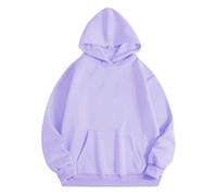 Sweat à capuche d'Halloween pour femme avec poches « Not In The Mood » - Manches longues - Sweat à capuche pour adulte - Costumes 2025 - Tenues pour femmes, violet, XXL