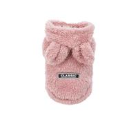 Sweat à capuche d'hiver pour chien - Manteau d'extérieur pour chaton, mignon oreilles de lapin pour petit chien, manteau chaud pour chiens, costume pour animal de compagnie