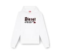 Diesel S Ginn K45 Hoodie Blanc S Homme