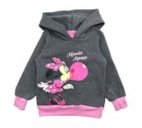 Sweat à capuche - Disney - MIN24-3173 S1-2A - Gris - Fille - Manches longues 2A
