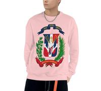 Sweat À Capuche Dominicain Emblème National Amusant Imprimé pour Hommes Cordon Pull À Capuche Sweatshirts Adultes Hommes avec Poches Col Rond Hoodie Sweat du S Au 4XL pour Usage Quotidien