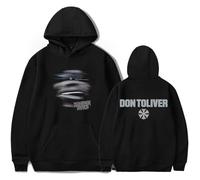 Sweat à capuche Don Toliver Hardstone Psycho Promise Land Vêtements décontractés Harajuku, Noir , S