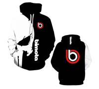 Sweat À Capuche Doux Homme pour B.i.m.o.t.a Printemps Automne 3D Outwear Tops Manteau De Sport Pulls Survêtement Veste Graphique Sweats avec Poches-E||l