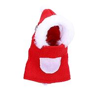 Sweat à Capuche drôle pour Petit Animal de Compagnie, Costume de Noël pour Perroquet, vêtements d ' Hiver pour perruches, calopsittes, Couches pour perruches, Couches pour Conures, calopsittes,