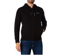 Armani Exchange Homme Everyday French Terry Hoodie Sweat Shirt Capuche, Noir, M EU