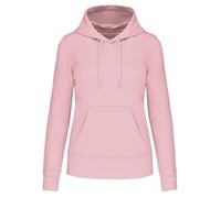 Sweat à capuche écoresponsable - Femme - K4028 - rose clair XXL
