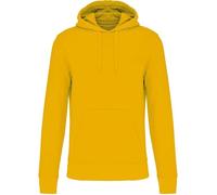Sweat à capuche écoresponsable - KARIBAN - Homme - Jaune - Coton biologique - Polyester recyclé XXXXL