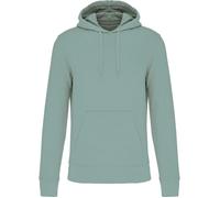 Sweat à capuche écoresponsable - KARIBAN - Homme - Vert - Coton biologique - Polyester recyclé XXXXL