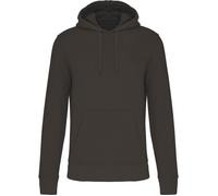 Sweat à capuche écoresponsable - KARIBAN - K4027 - Gris foncé - 85% coton biologique - Certifié vegan XL