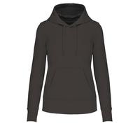 Sweat à capuche écoresponsable - KARIBAN - K4028 - 85% coton biologique - Certifié vegan - Gris foncé XL