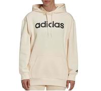 Sweat à capuche Ecru Femme AdidasLin Ov XS