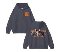 Sweat à Capuche en Coton avec Inscription Permission to Dance on Stage-Live(A Grey,3XL)
