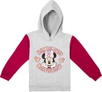 Sweat à capuche en coton Disney Minnie Mouse - Sweat à capuche stylé pour fille 98/104