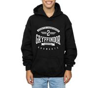 Sweat À Capuche En Coton Peigné De Qualité Supérieure Harry Potter Gryffindor Keeper Noir 7/8A