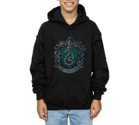 Sweat à capuche en coton peigné de qualité supérieure harry potter noir 7/8A