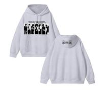Sweat à Capuche en Coton Walk The Line 2025 Graphic Desire:Unleash(A Floral White,XL)