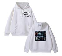 Sweat à Capuche en Coton Walk The Line 2025 Graphic Desire:Unleash(B White,L)