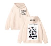Sweat à Capuche en Coton Walk The Line 2025 Graphic Desire:Unleash(C Beige,XL)
