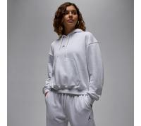 Sweat à capuche en Fleece Dri-FIT Jordan Sport Crossover pour femme Birch Heather/Noir M (FR 42-44)