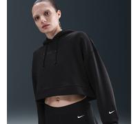 Sweat à capuche en Fleece Therma-FIT Nike Pro pour femme Noir/Blanc XS (FR 34-36)