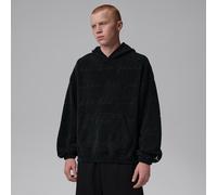 Sweat à capuche en jacquard Jordan Flight pour homme Noir/Blanc M