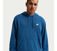 Sweat à capuche en molleton Nike Club pour homme Court Blue/Court Blue/Blanc XS