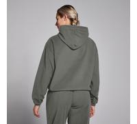 Sweat à capuche en polaire MP pour femmes - Gris acier - XL