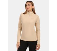 Sweat à capuche en polaire pour femme Kilpi ALMERI-W beige 48