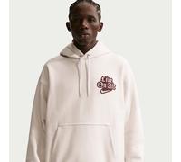Sweat à capuche en tissu Fleece Nike Solo Swoosh pour Homme Phantom XL