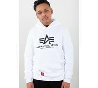 Sweat à capuche enfant Alpha Industries Basic Blanc 14 ans