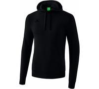 Erima Sweat à capuche enfant Basic Noir Unisexe 12 ans