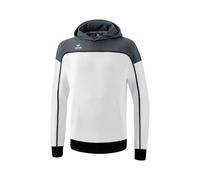 Erima „Change by Sweat à Capuche, Blanc/Slate Grey/Noir, 140 Mixte Enfant