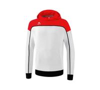 Erima Sweat à capuche enfant Change Blanc/Rouge/Noir 152 Mixte