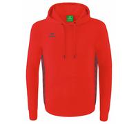 Sweat à capuche enfant Erima Essential Team Rouge 10 ans