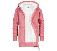 Sweat à Capuche Enfant Zippé Veste Polaire Doublée Hoodie Pull Polaire Zippé Veste Fourrée Blouson Doublé Vêtement Hiver Chaud Enfant Ado 5-15 Ans (Gris foncé, 9-10 Ans)