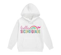 Sweat à capuche Enfants Filles Sweats à capuche et sweatshirts pour l'école Mignon Dessin animé Imprimé Pull à capuche à manches longues avec cordon de serrage et poche Vêtements d'extérieur