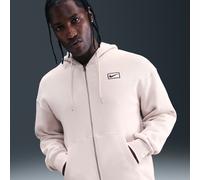 Sweat à capuche entièrement zippé Nike pour Homme Light Orewood Brown XS