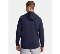 Sweat À Capuche Entièrement Zippé Under Armour Unstoppable Fleece Pour Homme Midnight Bleu Marine / Noir L