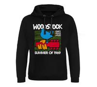 Sweat À Capuche Épique Officiellement Licencié Woodstock - Été De 1969