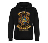 Sweat À Capuche Épique Officiellement Licencié Woodstock - Hippies Bienvenus