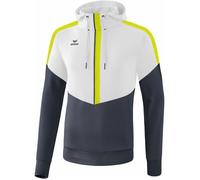 Sweat à capuche - Erima - Squad - 100% polyester - Col capuche - Poche kangourou S