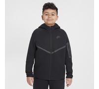 Sweat à capuche et à zip Nike Tech Fleece pour ado (taille élargie) Noir/Noir/Noir/Noir L+
