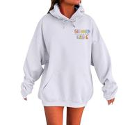 Sweat à capuche et sweat-shirt pour femme, pull imprimé décontracté pour la saison d'hiver, parfait pour l'école et la vie quotidienne, design confortable et élégant, tissu léger pour une