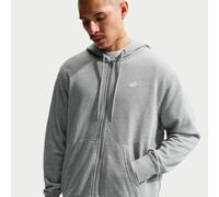 Nike Sportswear Veste de survêtement 'Club Fleece' gris chiné / blanc, Taille XXL