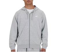 Sweatshirt à capuche New Balance Sport Essentials French Terry Logo Full Zip gris - L